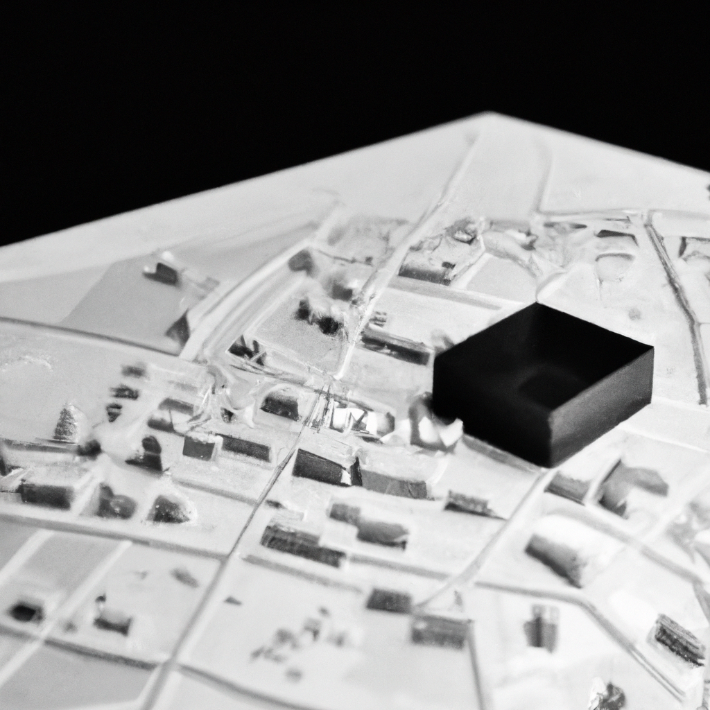 서울 중구 세종대로 110 위치를 표시한 흑백 미니멀 지도